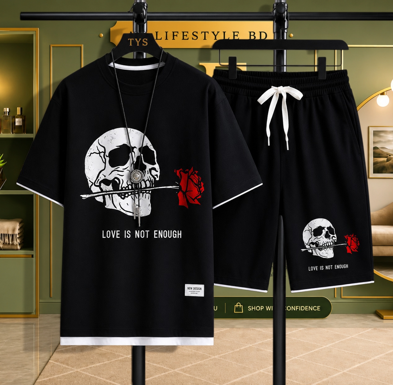 Mash T-Shirt and Short Pant Set