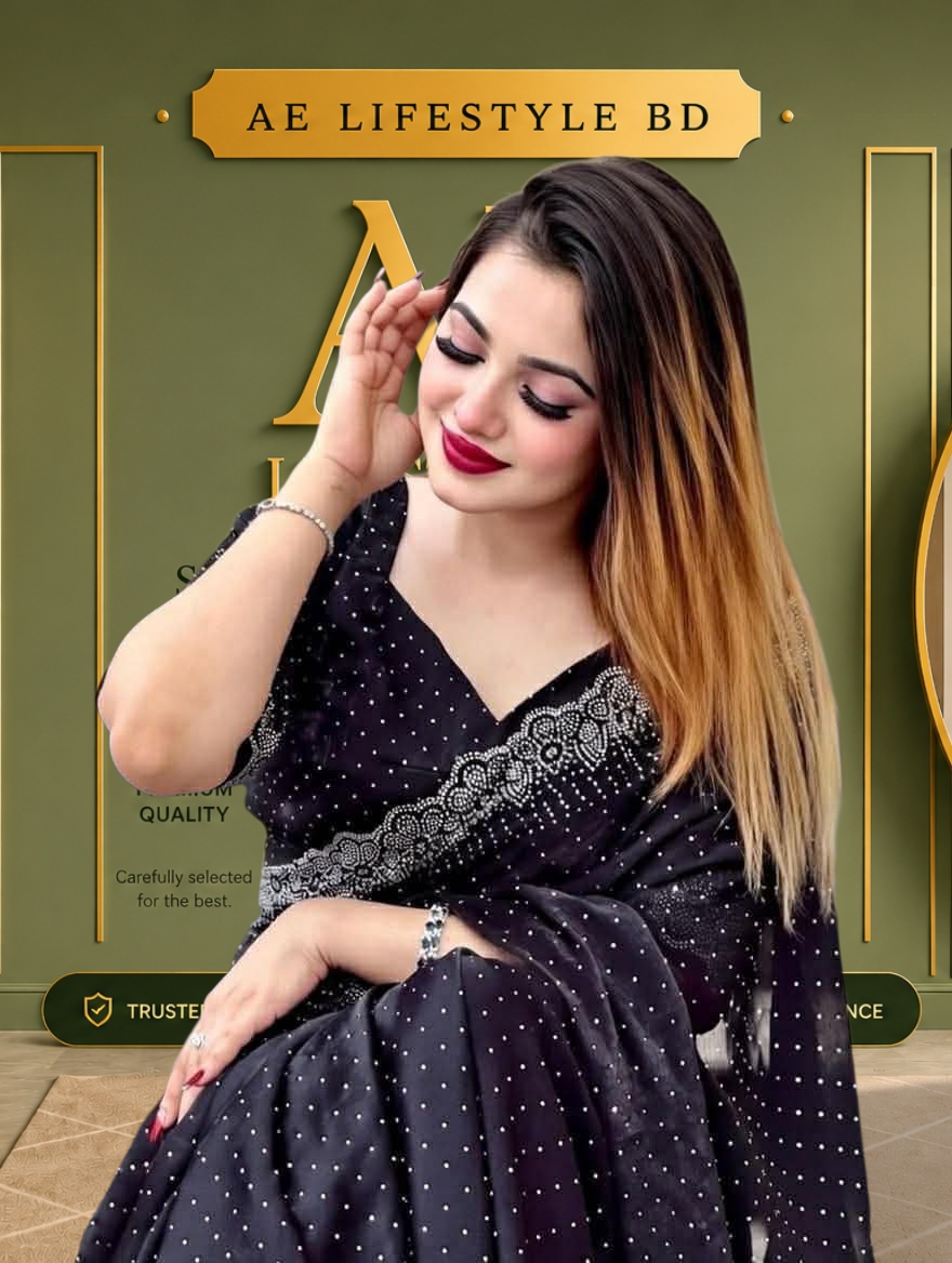 Georgette Sharee with Blouse Piece