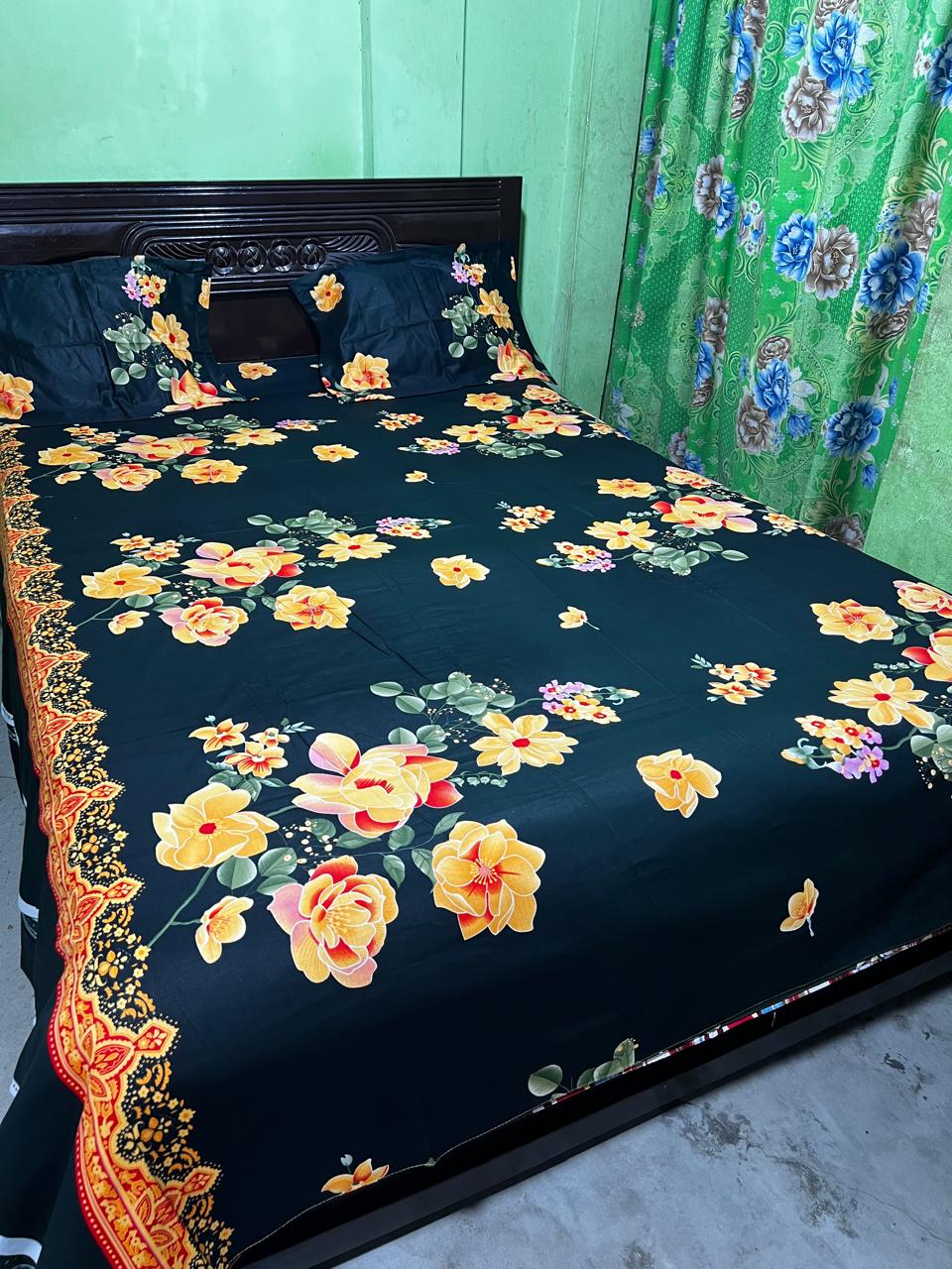 Panel Cotton Bed-sheet